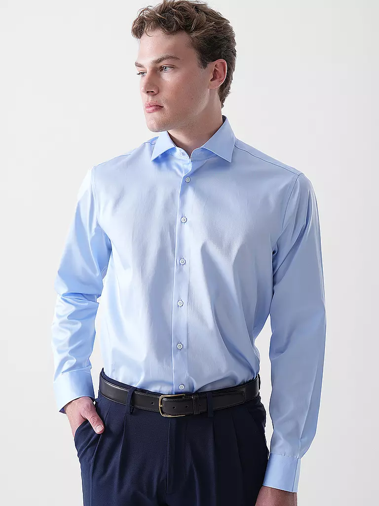 SEIDENSTICKER | Hemd Regular Fit  | hellblau