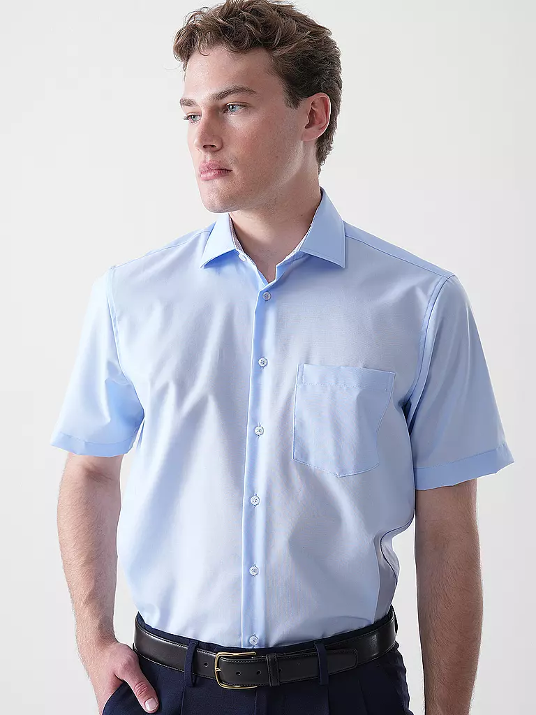 SEIDENSTICKER | Hemd Regular Fit  | hellblau