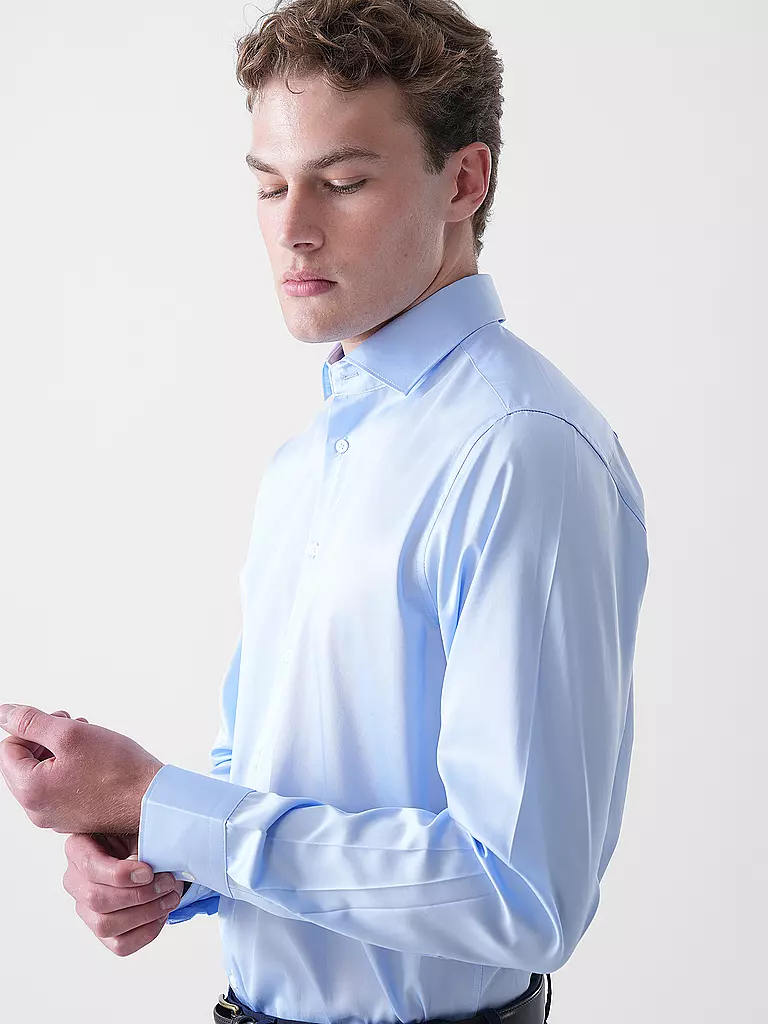 SEIDENSTICKER | Hemd Regular Fit  | hellblau