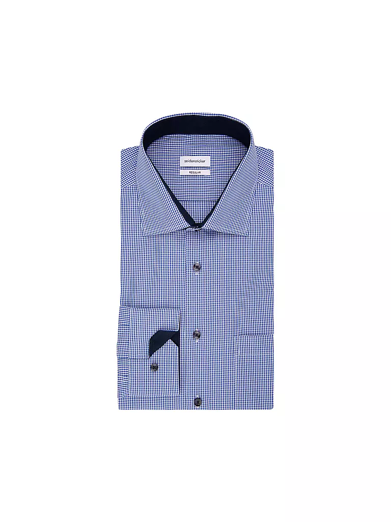 SEIDENSTICKER | Hemd Regular Fit | dunkelblau