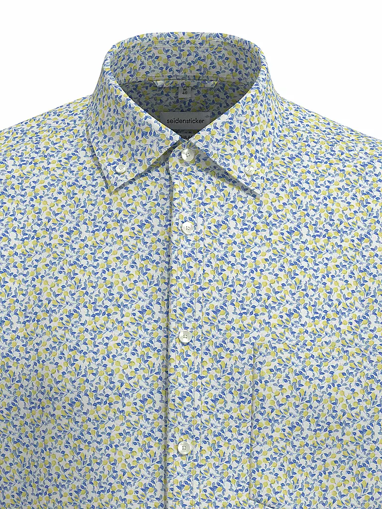 SEIDENSTICKER | Hemd Regular Fit | hellgrün
