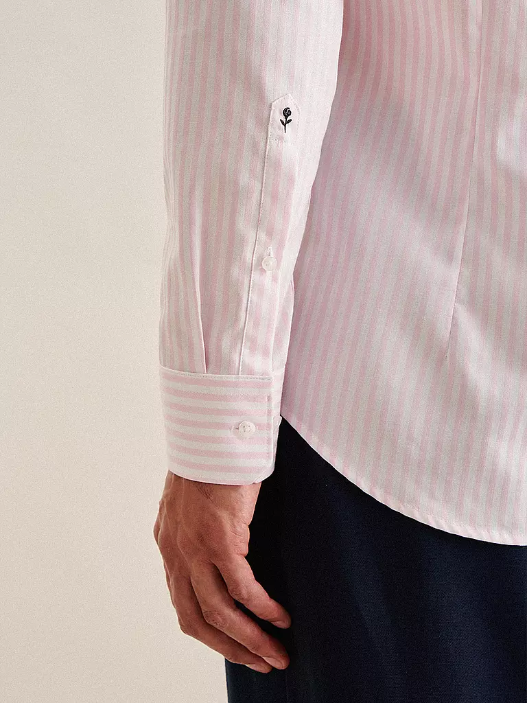 SEIDENSTICKER | Hemd Slim Fit  Shaped Smart | rosa