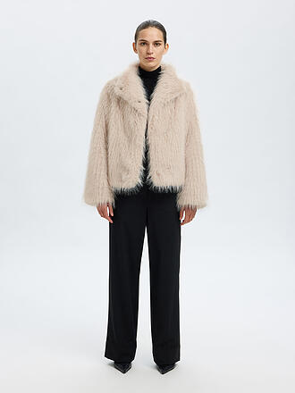 SELECTED FEMME | Jacke in Felloptik 