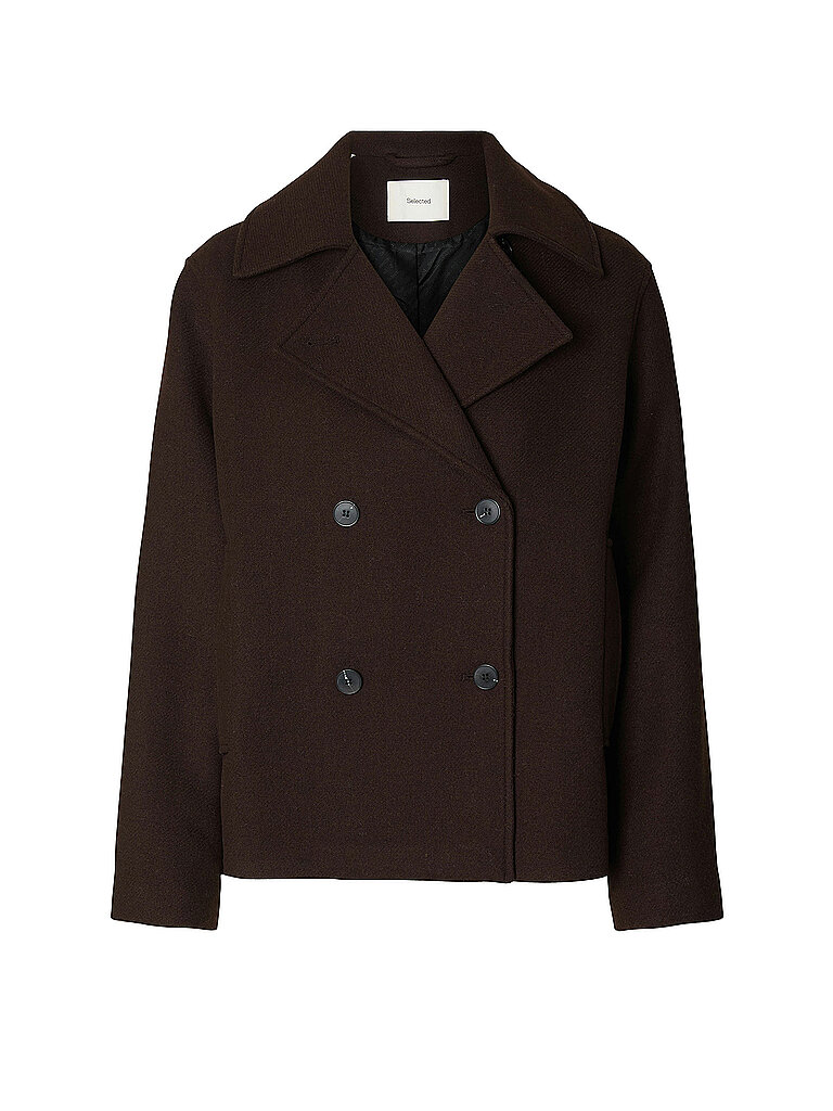 SELECTED FEMME Jacke SLWZIA-ALMA braun | 42