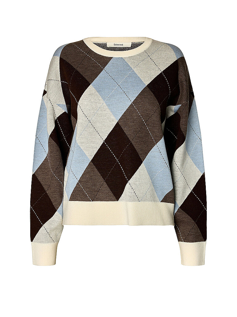 SELECTED FEMME Pullover SLWTHEA beige | XL