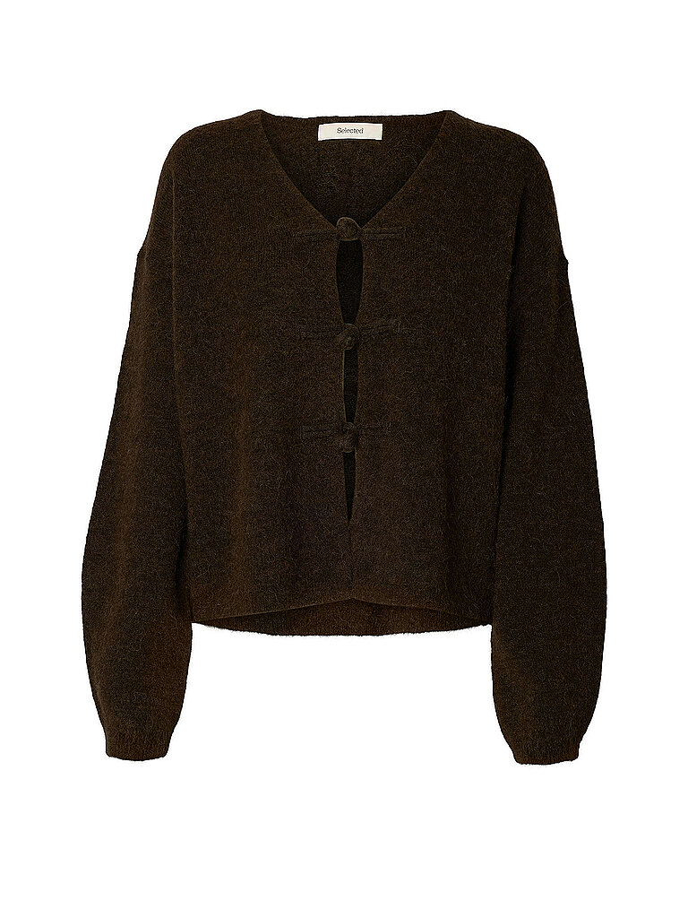 SELECTED FEMME Cardigan SLWLULU braun | S