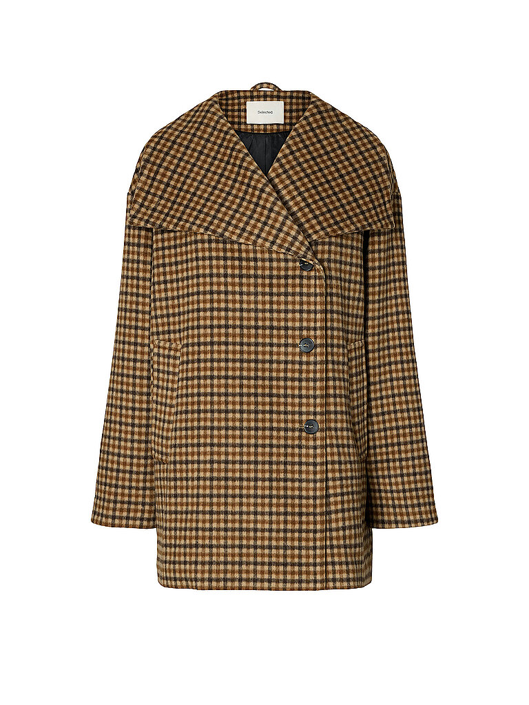 SELECTED FEMME Wollmantel SLWCAROLYN braun | 42