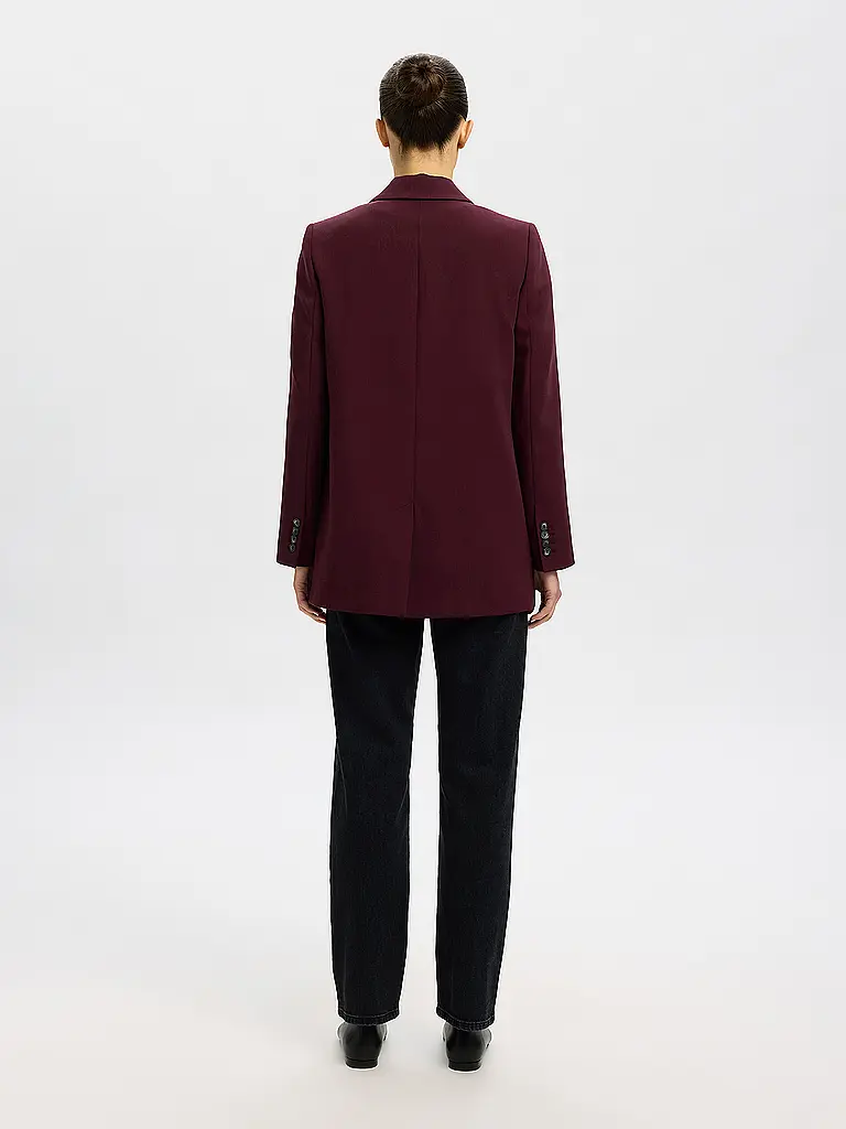 SELECTED FEMME | Blazer SLFRITA | Dunkelrot