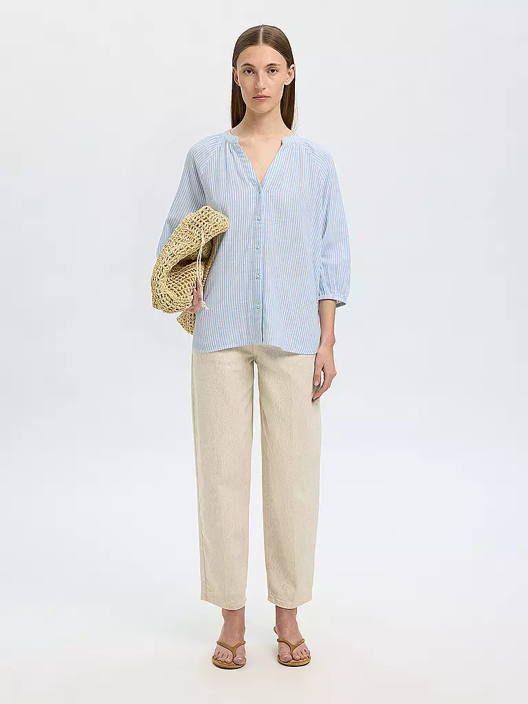 SELECTED FEMME | Bluse SLFALBERTA | blau