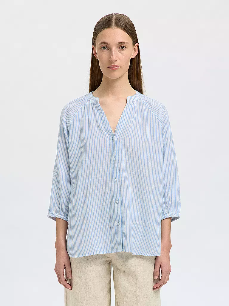 SELECTED FEMME | Bluse SLFALBERTA | blau