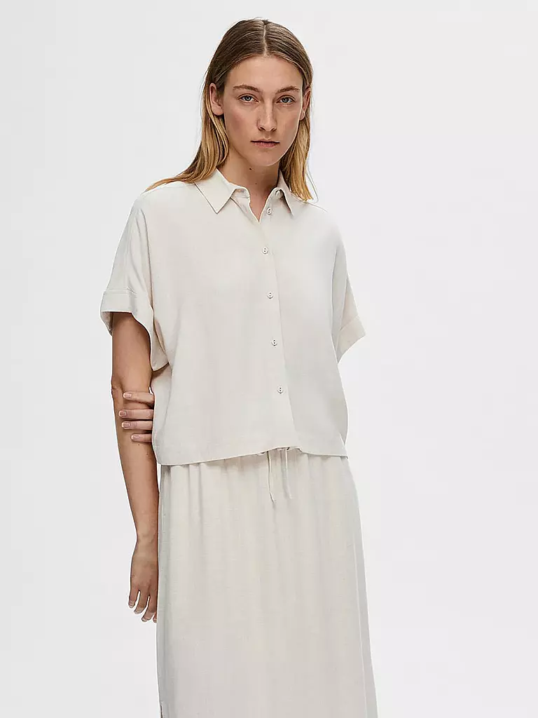 SELECTED FEMME | Bluse SLFIVA | olive