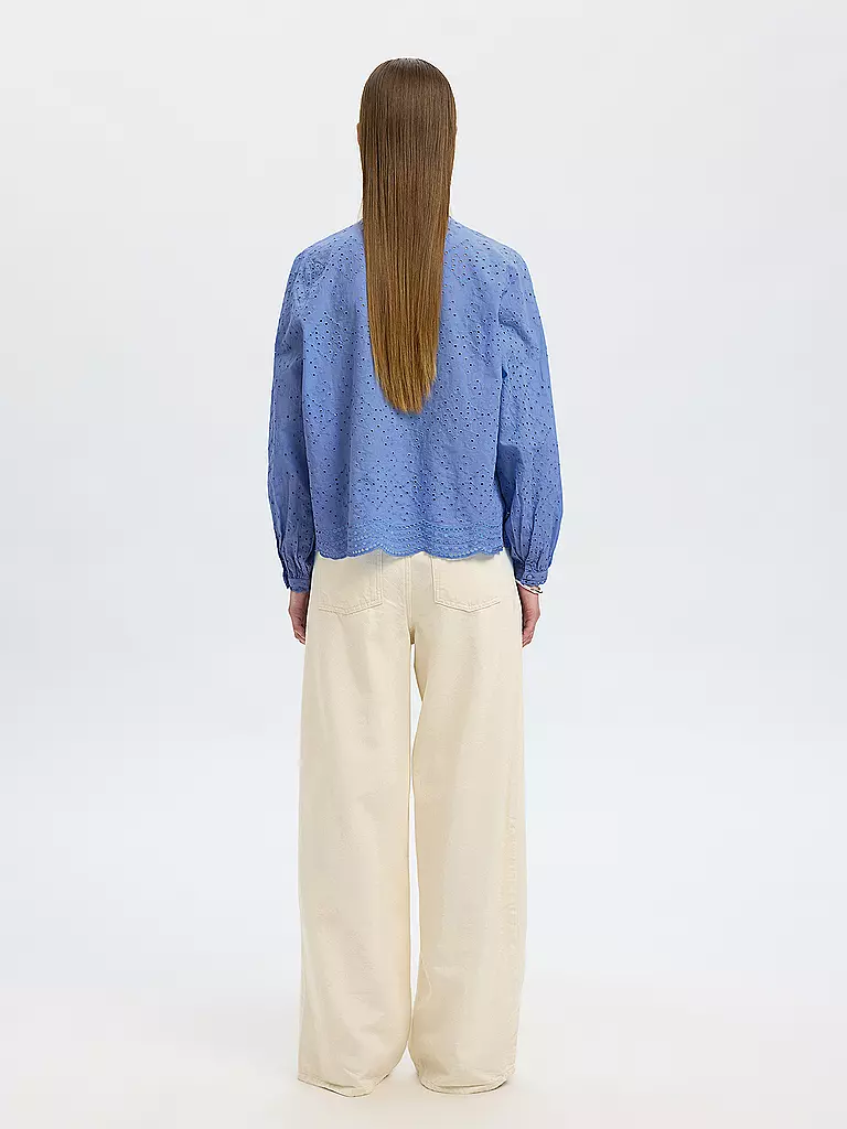 SELECTED FEMME | Bluse SLFTATIANA | hellblau