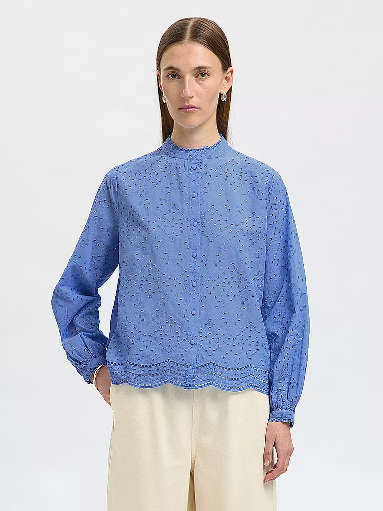 SELECTED FEMME | Bluse SLFTATIANA | hellblau