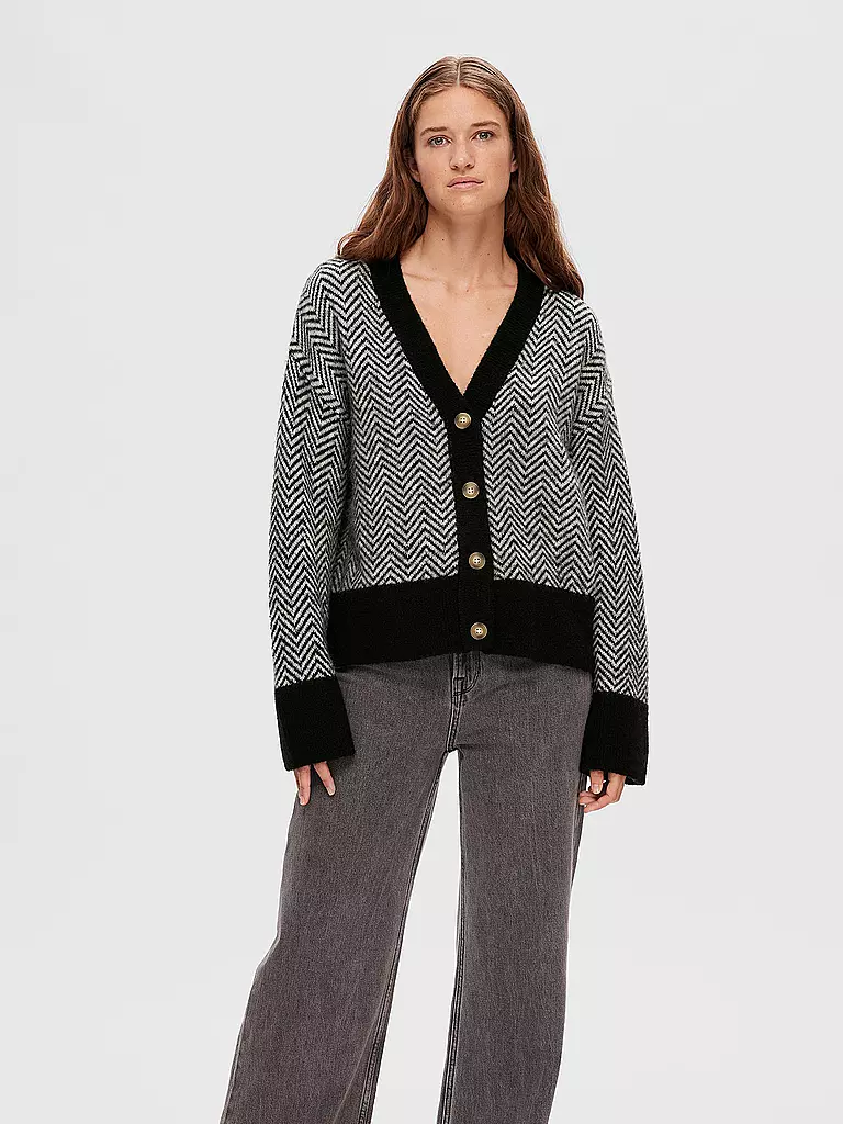 SELECTED FEMME | Cardigan SLFHERI | schwarz