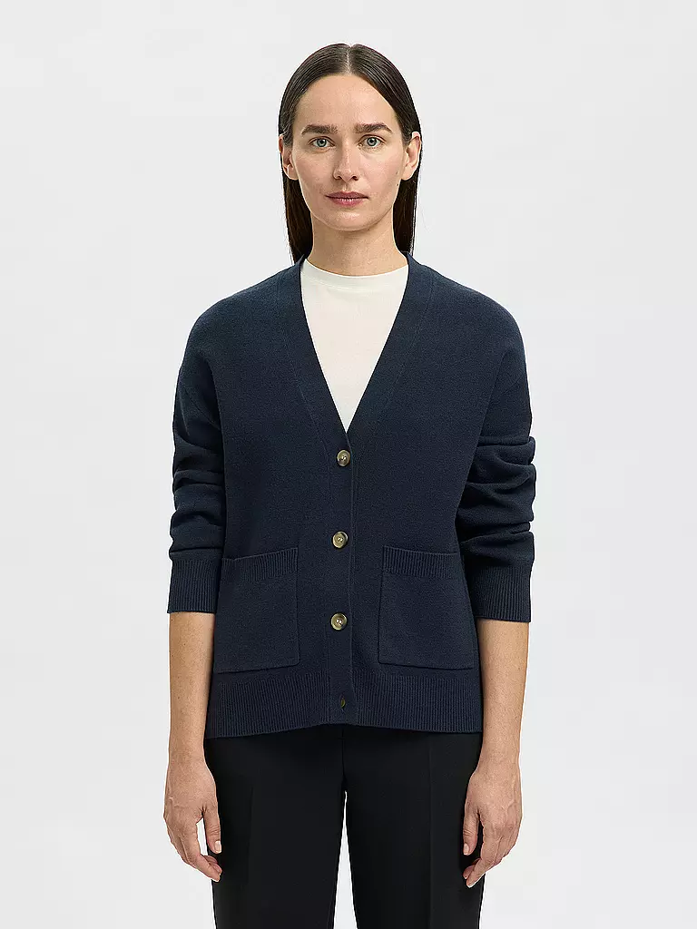 SELECTED FEMME | Cardigan SLFKAMMA  | dunkelblau