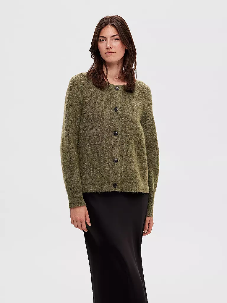 SELECTED FEMME | Cardigan SLFLULU  | olive