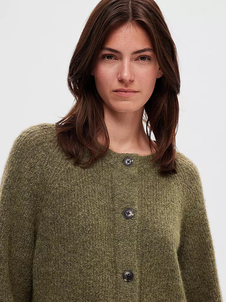 SELECTED FEMME | Cardigan SLFLULU  | olive