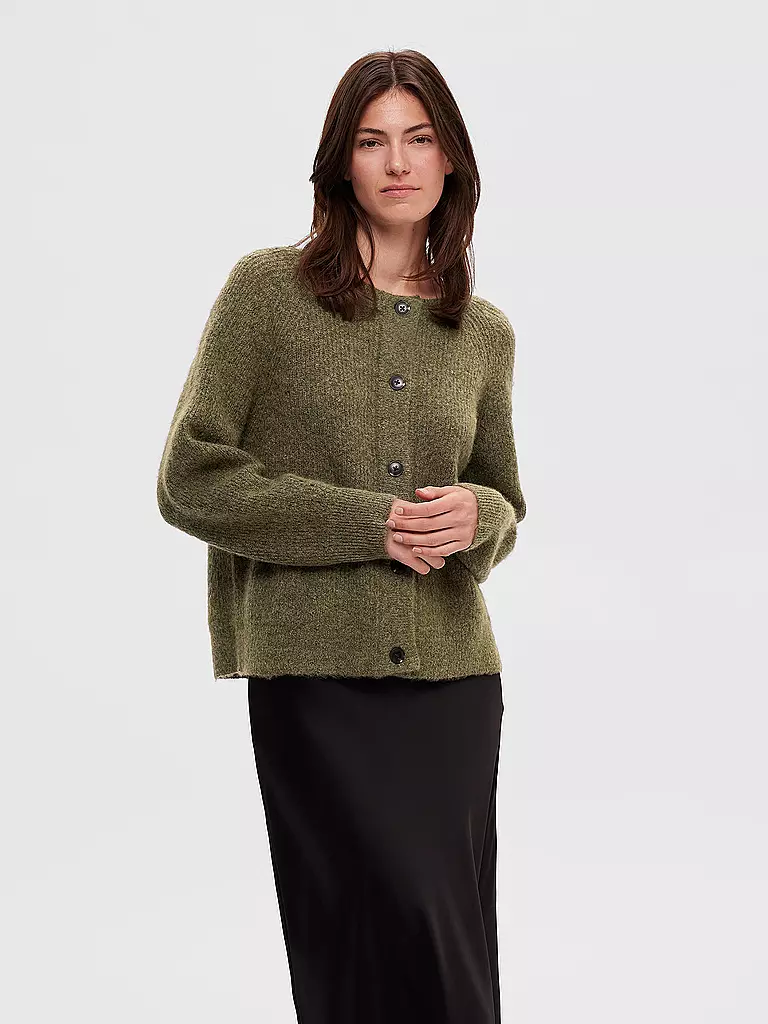 SELECTED FEMME | Cardigan SLFLULU  | olive