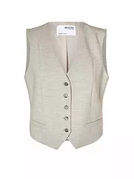 SELECTED FEMME | Gilet SLFRITA | hellgrau