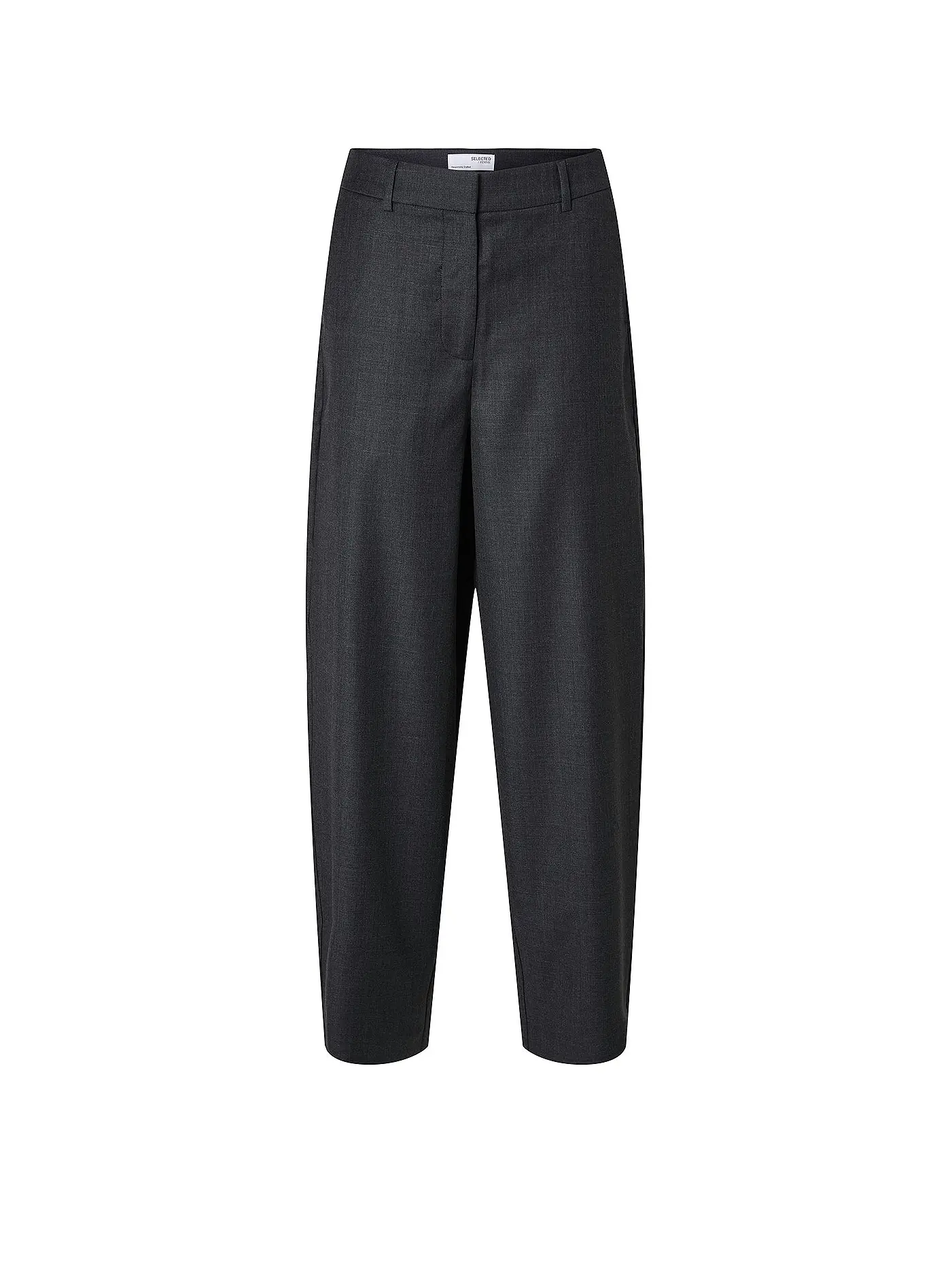 SELECTED FEMME | Highwaist Hose SLFLUAH  | grau