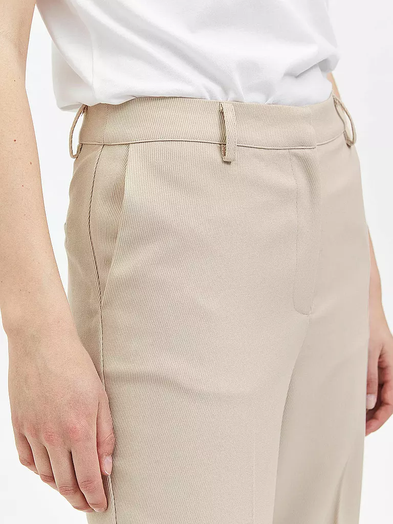 SELECTED FEMME | Highwaist Hose SLFSVALE  | creme