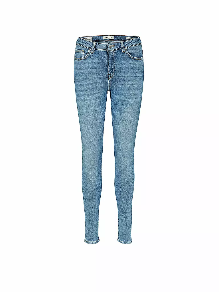 SELECTED FEMME | Jeans Skinny Fit " SLFSOPHIA " | blau