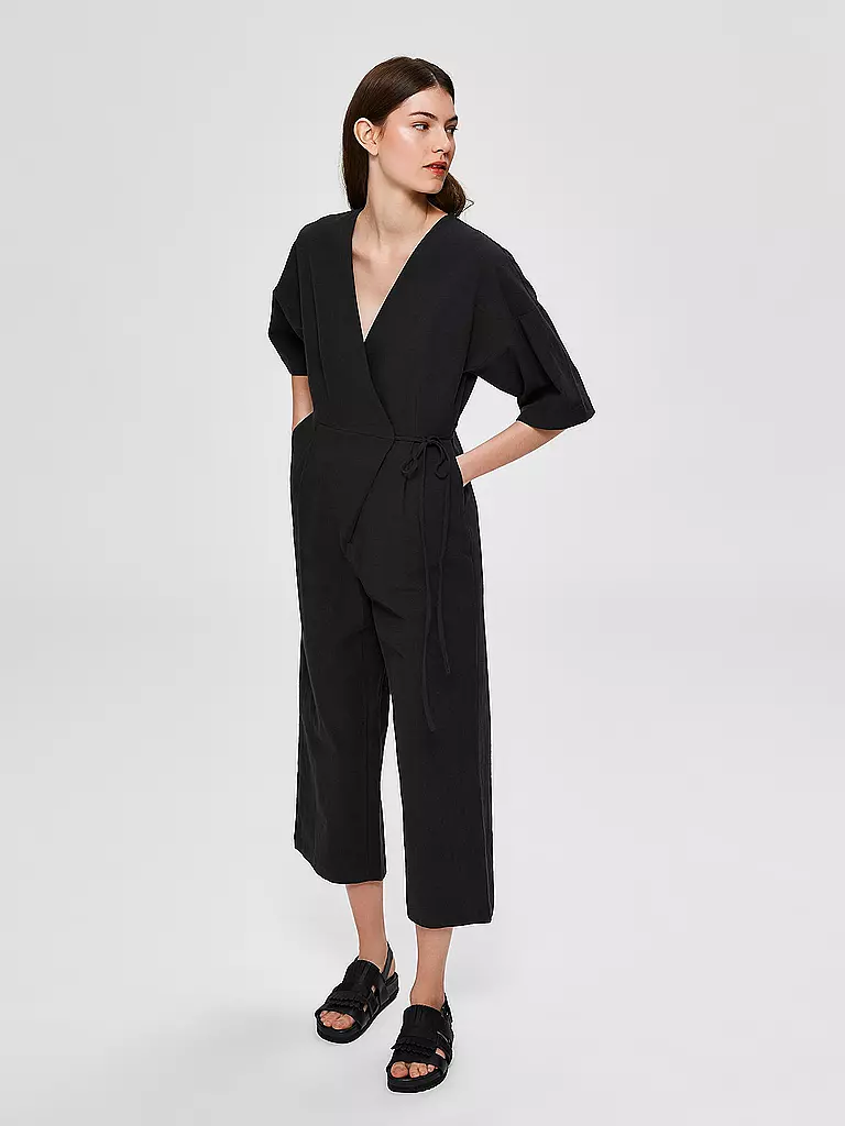 SELECTED FEMME | Jumpsuit "SLFMALVINA" | schwarz