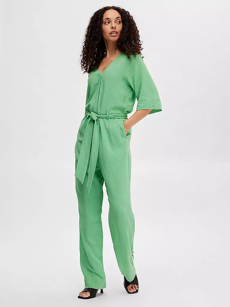 SELECTED FEMME | Jumpsuit  SLFVIVA | hellgrün