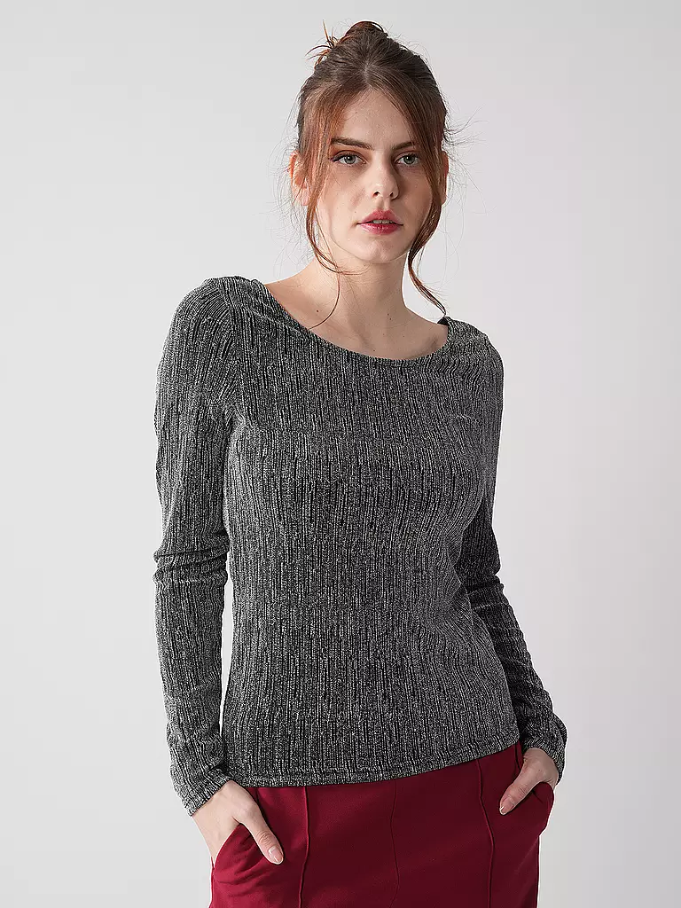 SELECTED FEMME | Langarmshirt SLFANITA | schwarz