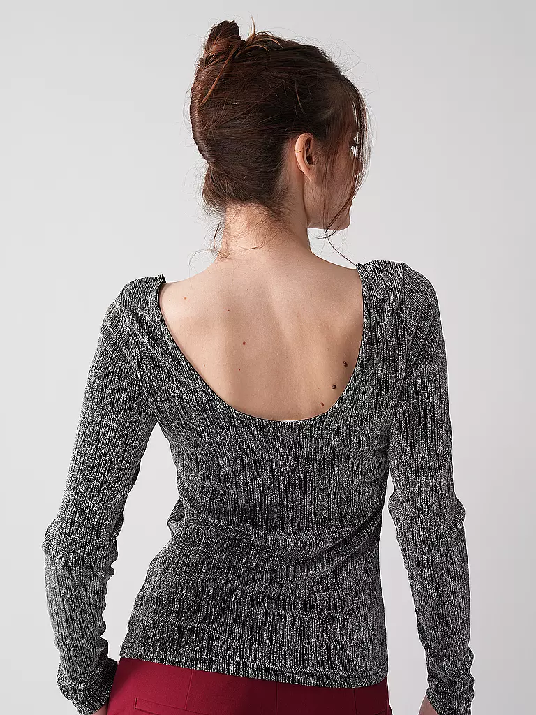 SELECTED FEMME | Langarmshirt SLFANITA | schwarz