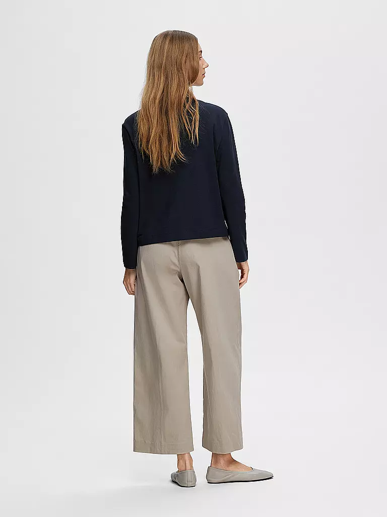 SELECTED FEMME | Langarmshirt SLFESSENTIAL | grün