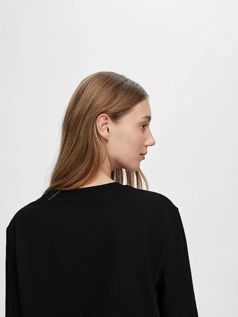 SELECTED FEMME | Langarmshirt SLFESSENTIAL | dunkelblau