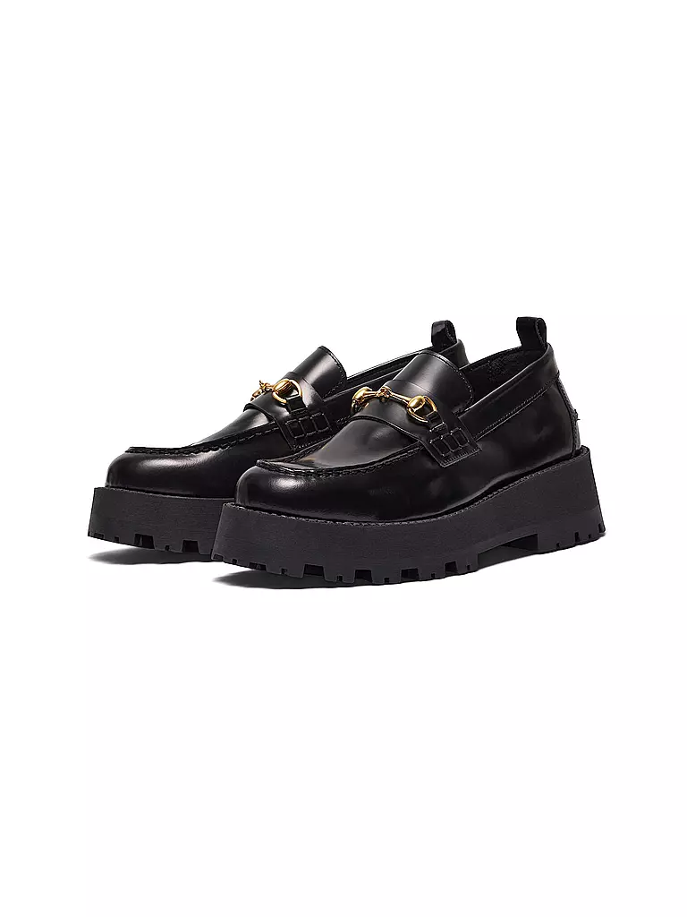 SELECTED FEMME | Loafer SLFCORA  | schwarz