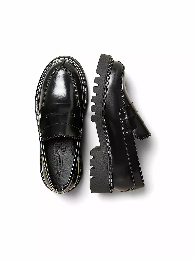 SELECTED FEMME | Loafer SLFVEGA  | schwarz