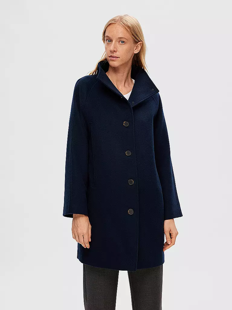 SELECTED FEMME | Mantel SLFVINNI | dunkelblau
