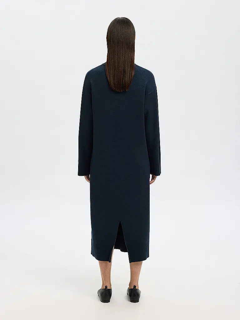 SELECTED FEMME | Midikleid SLFKAMMA | dunkelblau