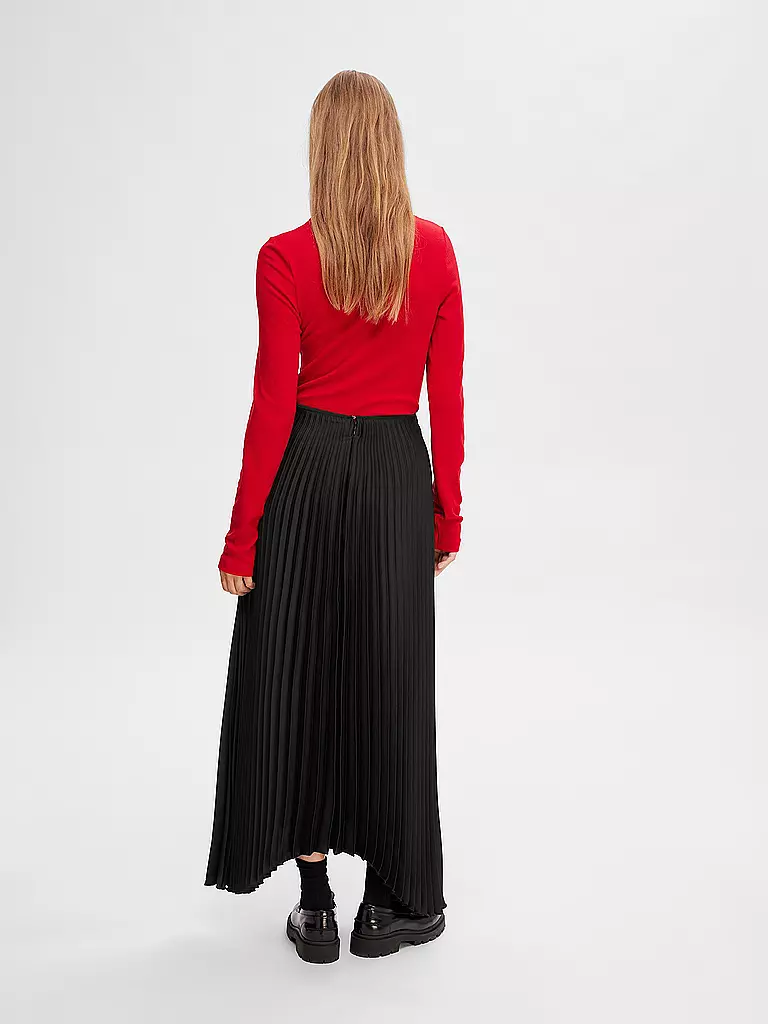 SELECTED FEMME | Plisseerock  SLFTINA | schwarz