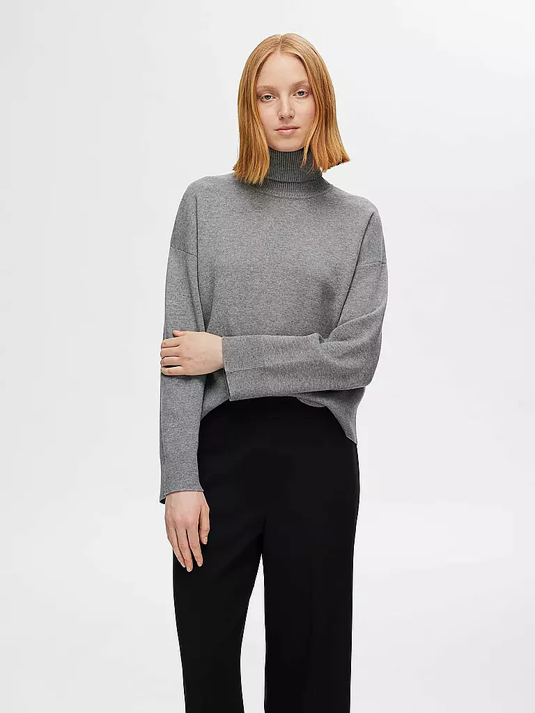 SELECTED FEMME | Rollkragenpullover  SLFKAMMA | schwarz