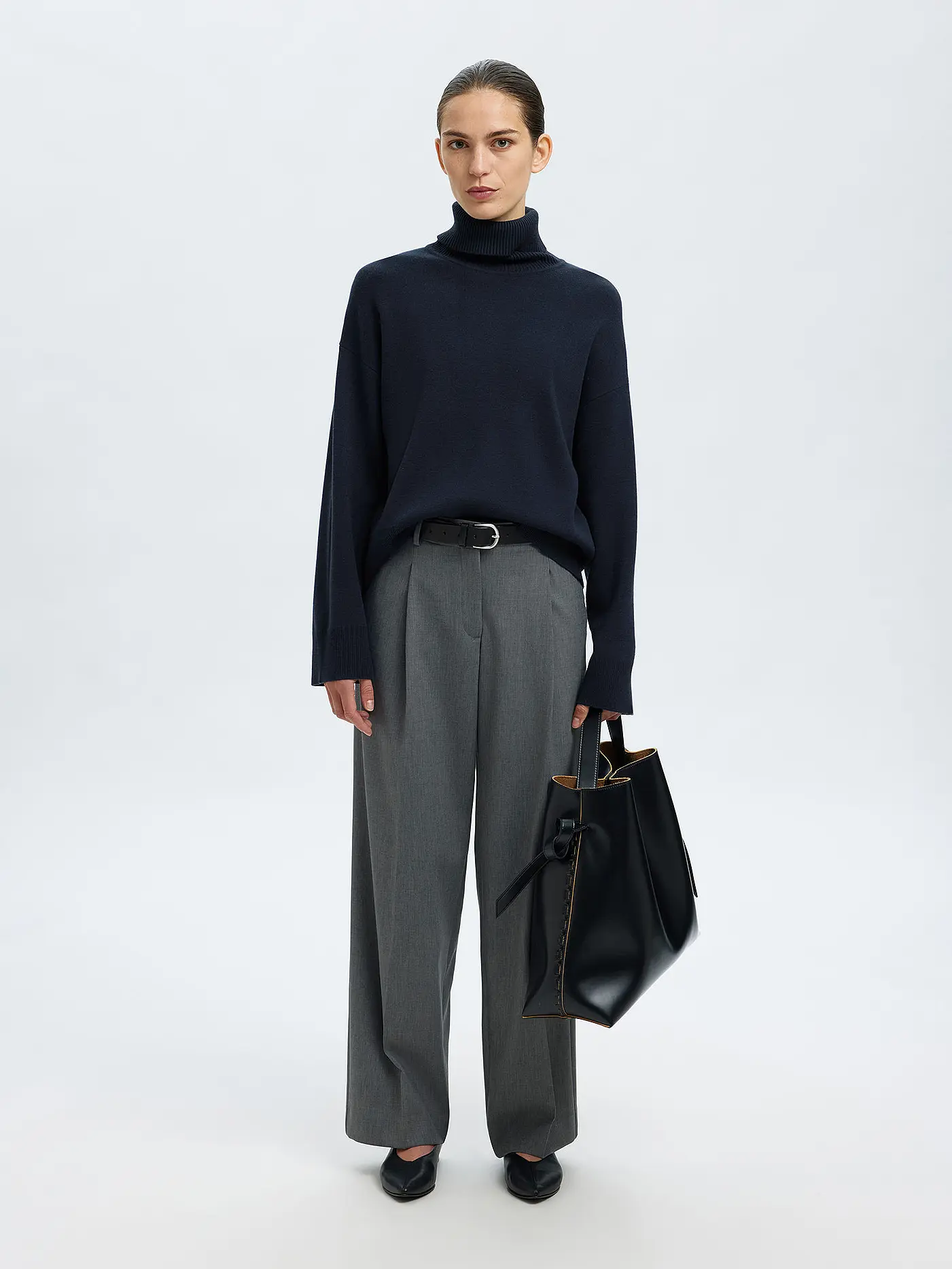 SELECTED FEMME | Rollkragenpullover SLFKAMMA  | dunkelblau