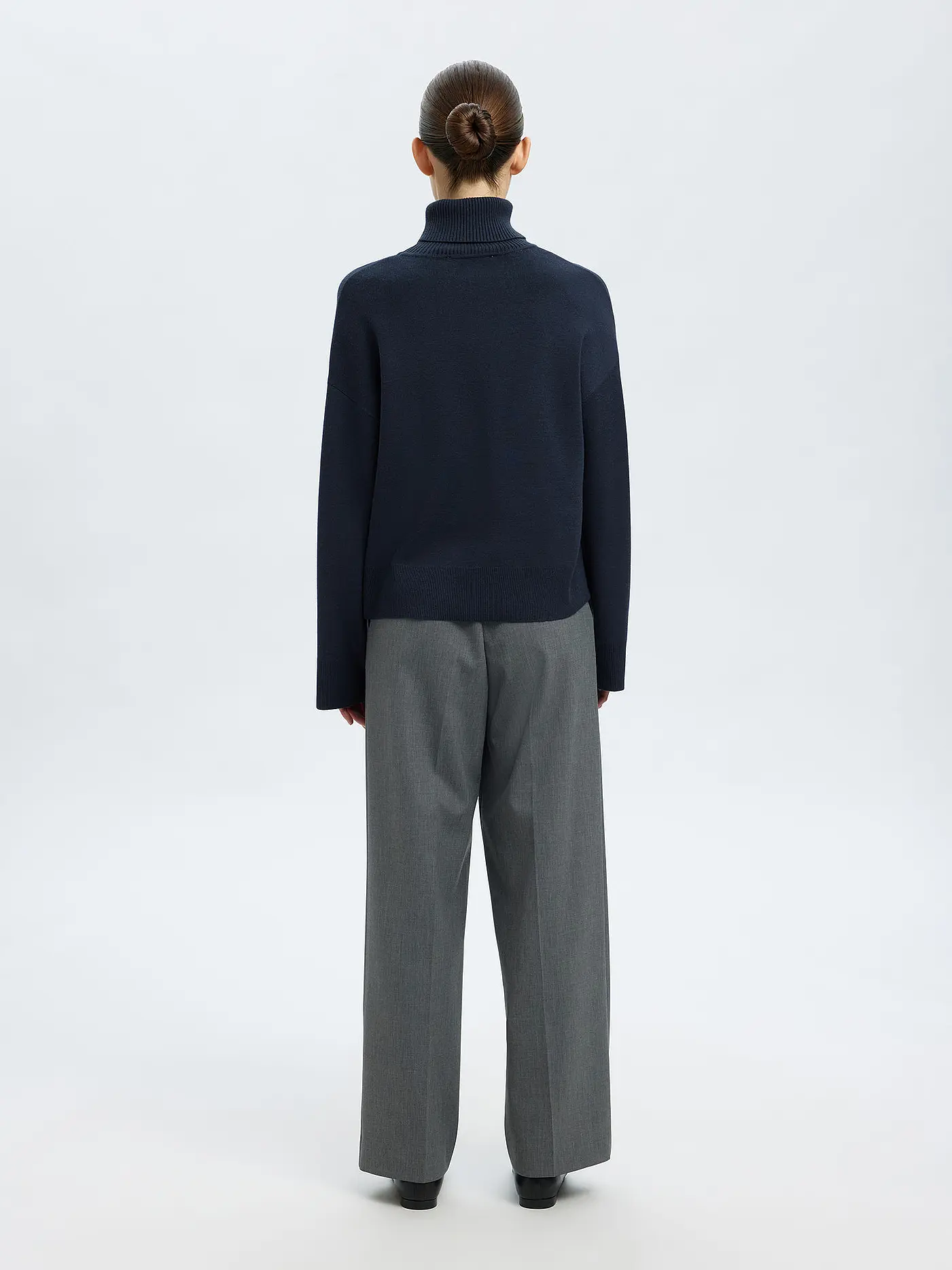 SELECTED FEMME | Rollkragenpullover SLFKAMMA  | dunkelblau