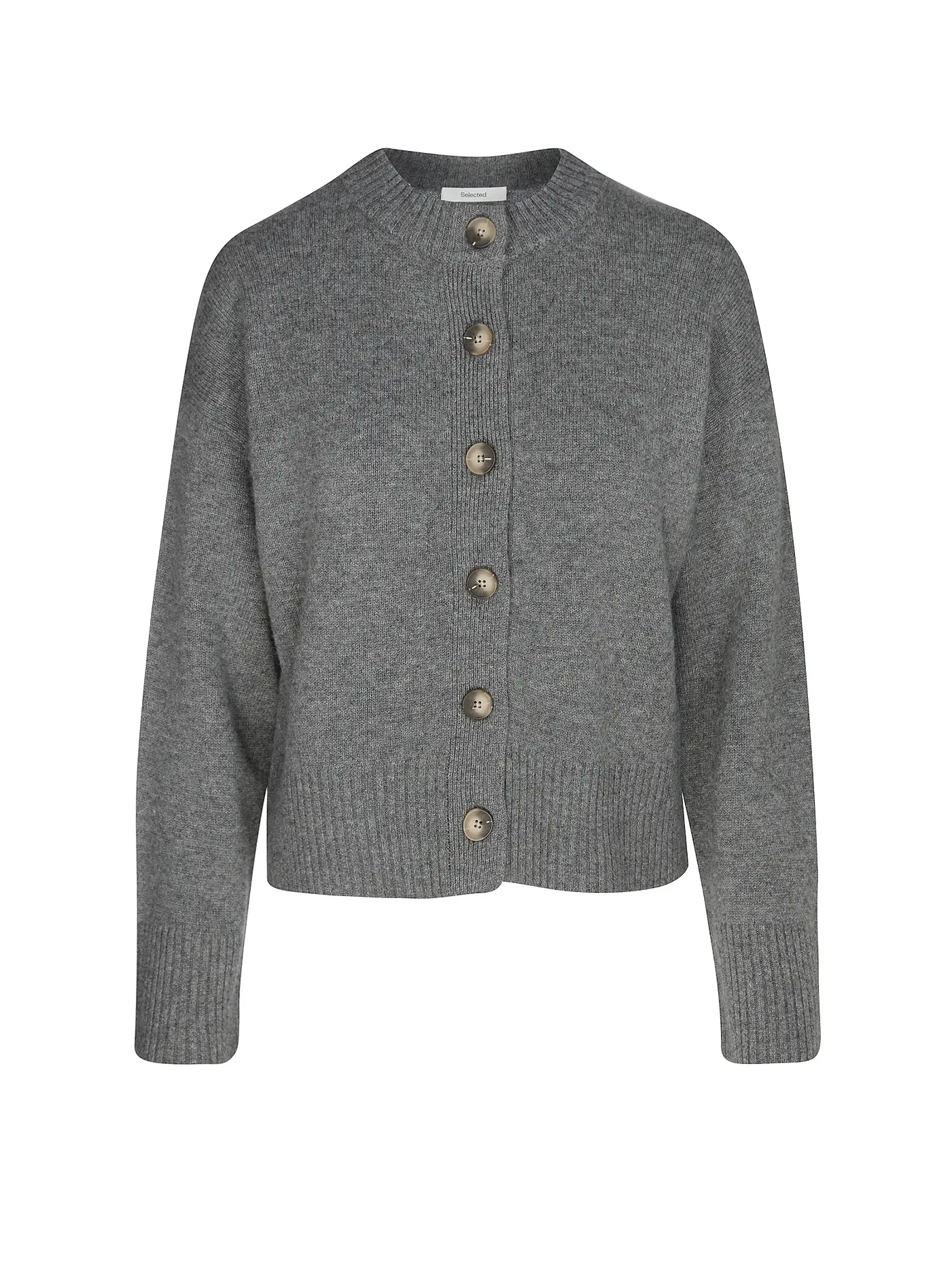 SELECTED FEMME | Strickjacke SLFCILLE | grau