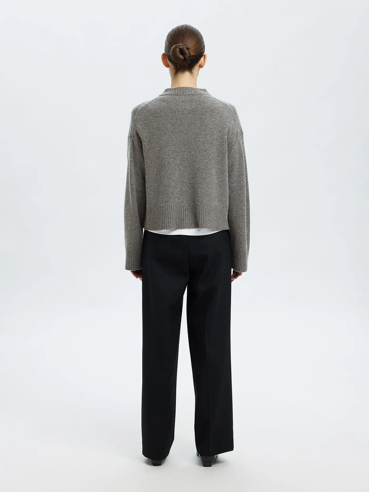 SELECTED FEMME | Strickjacke SLFCILLE | grau