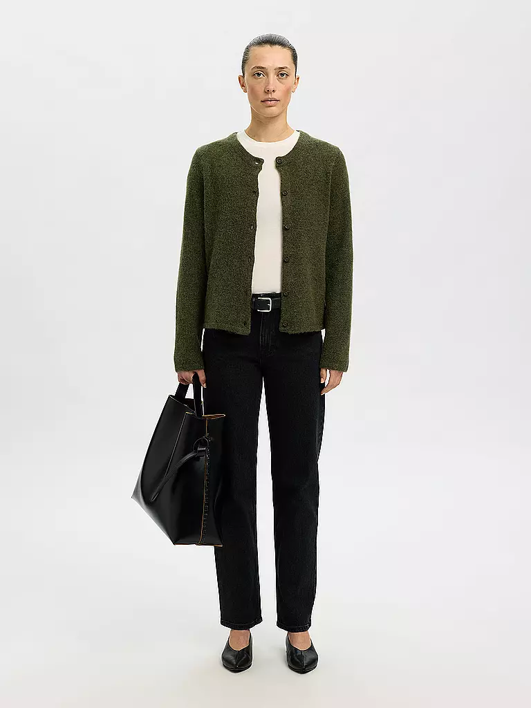 SELECTED FEMME | Strickjacke SLFLULU  | olive