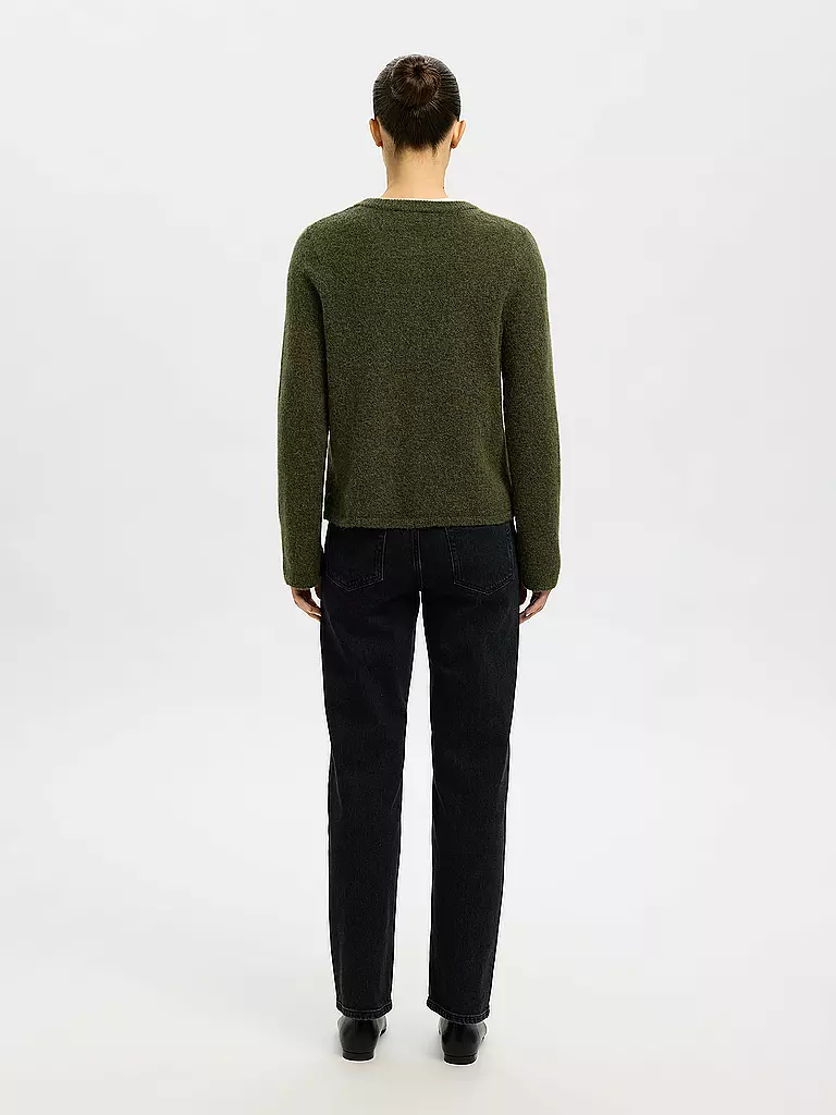 SELECTED FEMME | Strickjacke SLFLULU  | olive