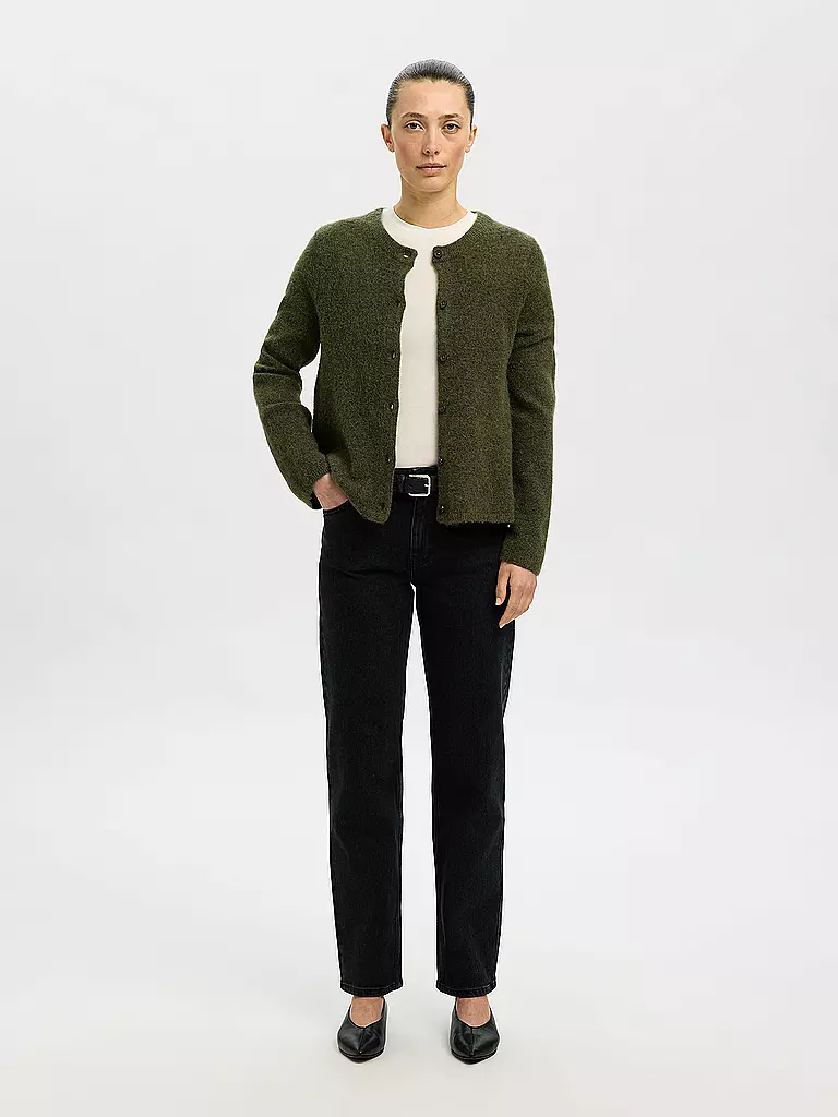 SELECTED FEMME | Strickjacke SLFLULU  | olive