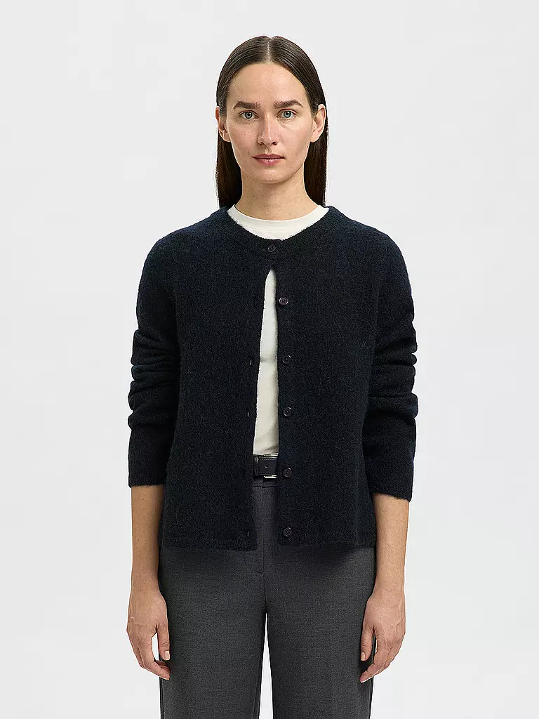 SELECTED FEMME | Strickjacke SLFLULU  | dunkelblau