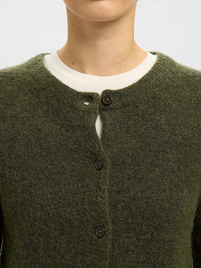 SELECTED FEMME | Strickjacke SLFLULU  | olive