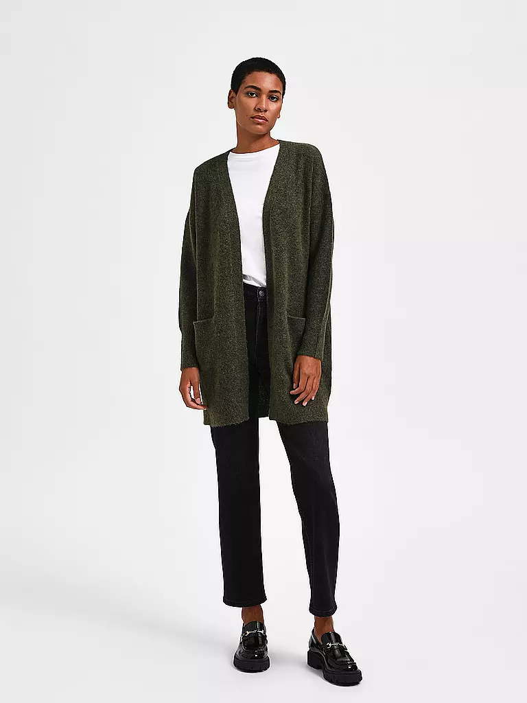 SELECTED FEMME | Strickjacke SLFLULU | grün