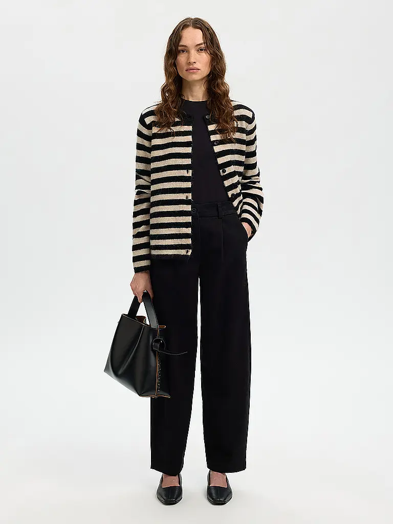 SELECTED FEMME | Strickjacke SLFLULU | Schwarz