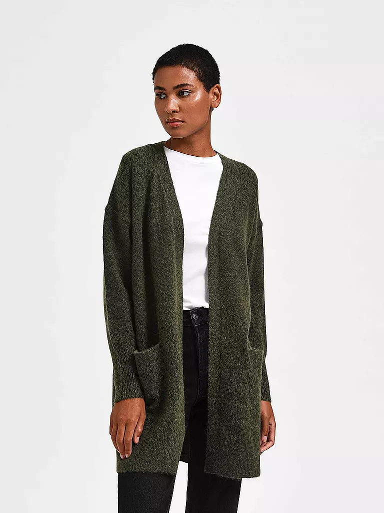 SELECTED FEMME | Strickjacke SLFLULU | grün